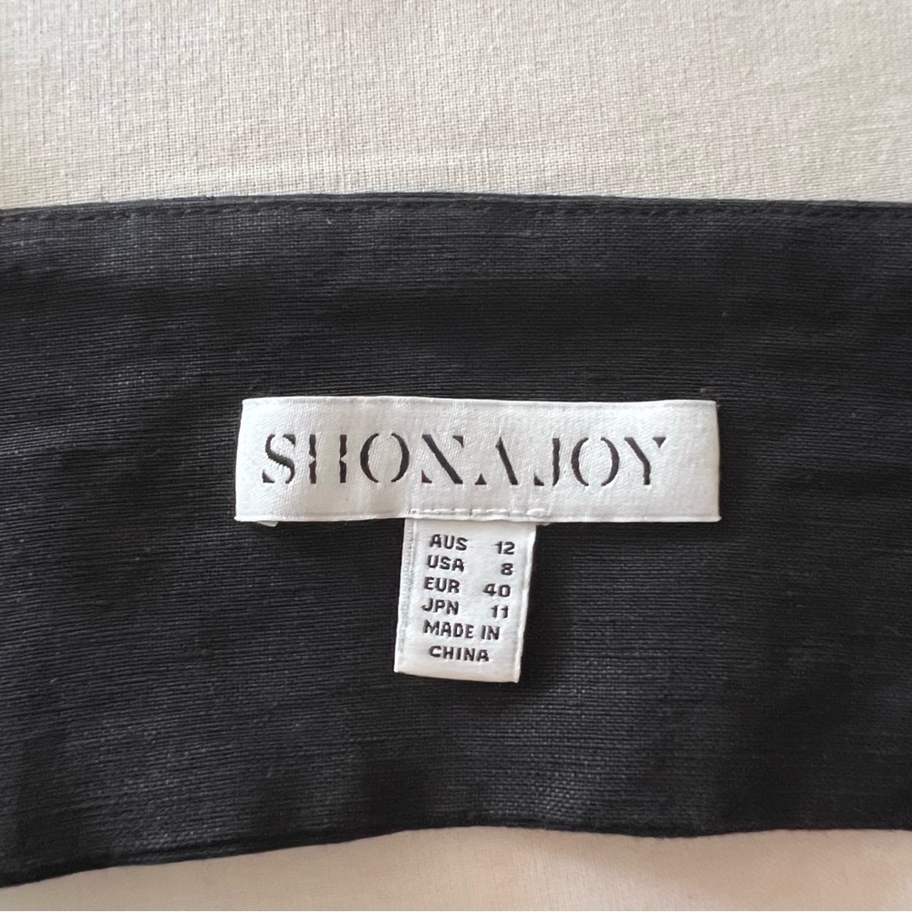 Shona Joy Rubi Lace Up Backless Midi Dress in Black - Picture 10 of 16